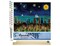 Figured'Art Paint by Numbers Kit for Adults Starry Night with Animals 16"x20" - Craft Art Painting Rolled Canvas with DIY wooden frame